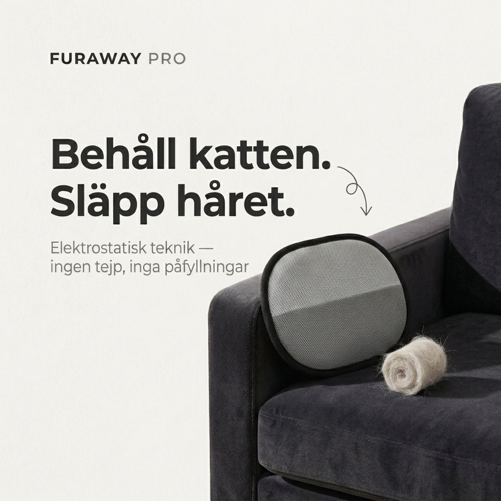 Få rena kläder och möbler på under en minut