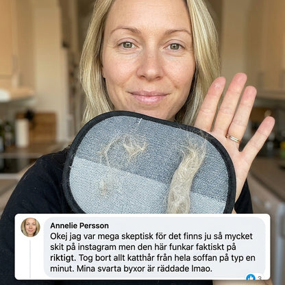 Få rena kläder och möbler på under en minut